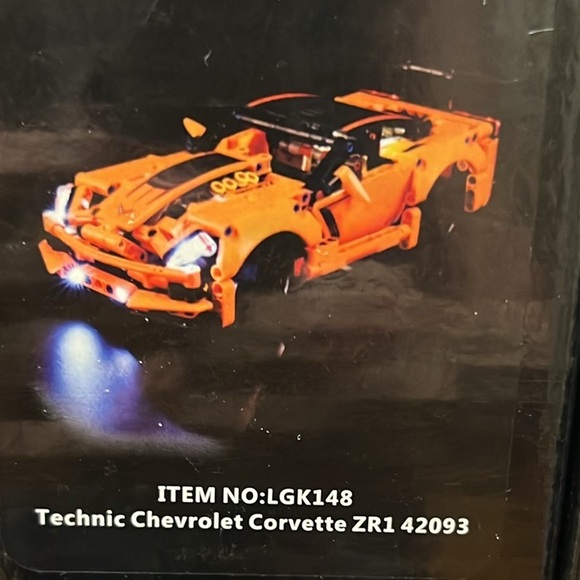 Lightailing LED Kit for Technic Chevrolet Corvette - Picture 5 of 7